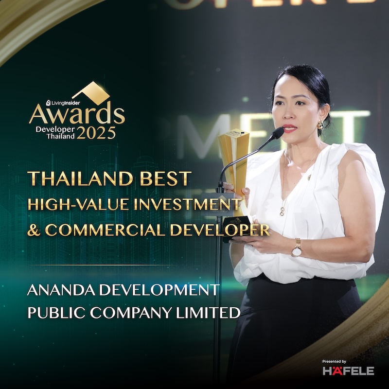 รวมสุดยอดผู้พัฒนาอสังหาฯ ไทย บนเวที LivingInsider Developer Awards 2025