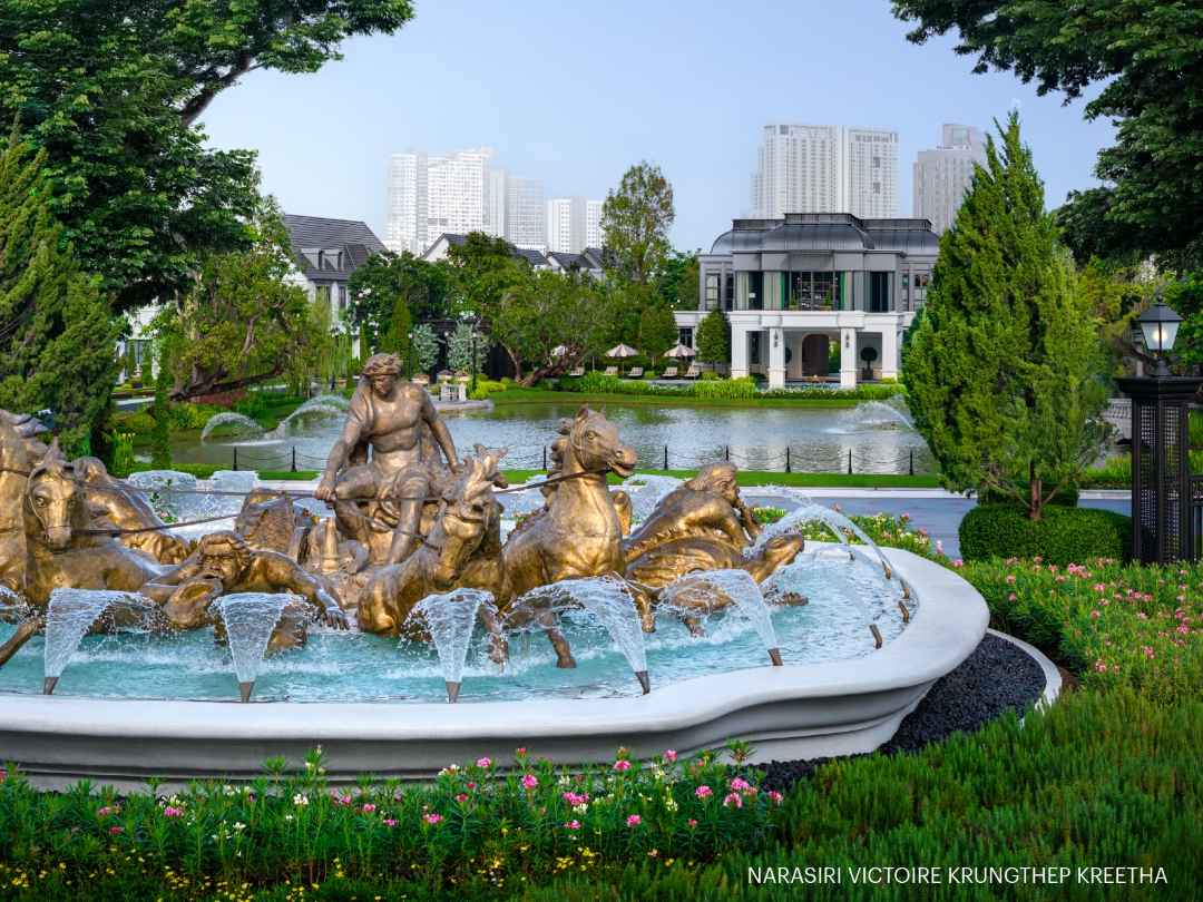 ครั้งแรก! แสนสิริ เปิดภาพ “นาราสิริ วิคตัวร์” บ้านเดี่ยวลักซ์ชัวรีบนทำเลกรุงเทพกรีฑา มูลค่า 7,100 ล้านบาท