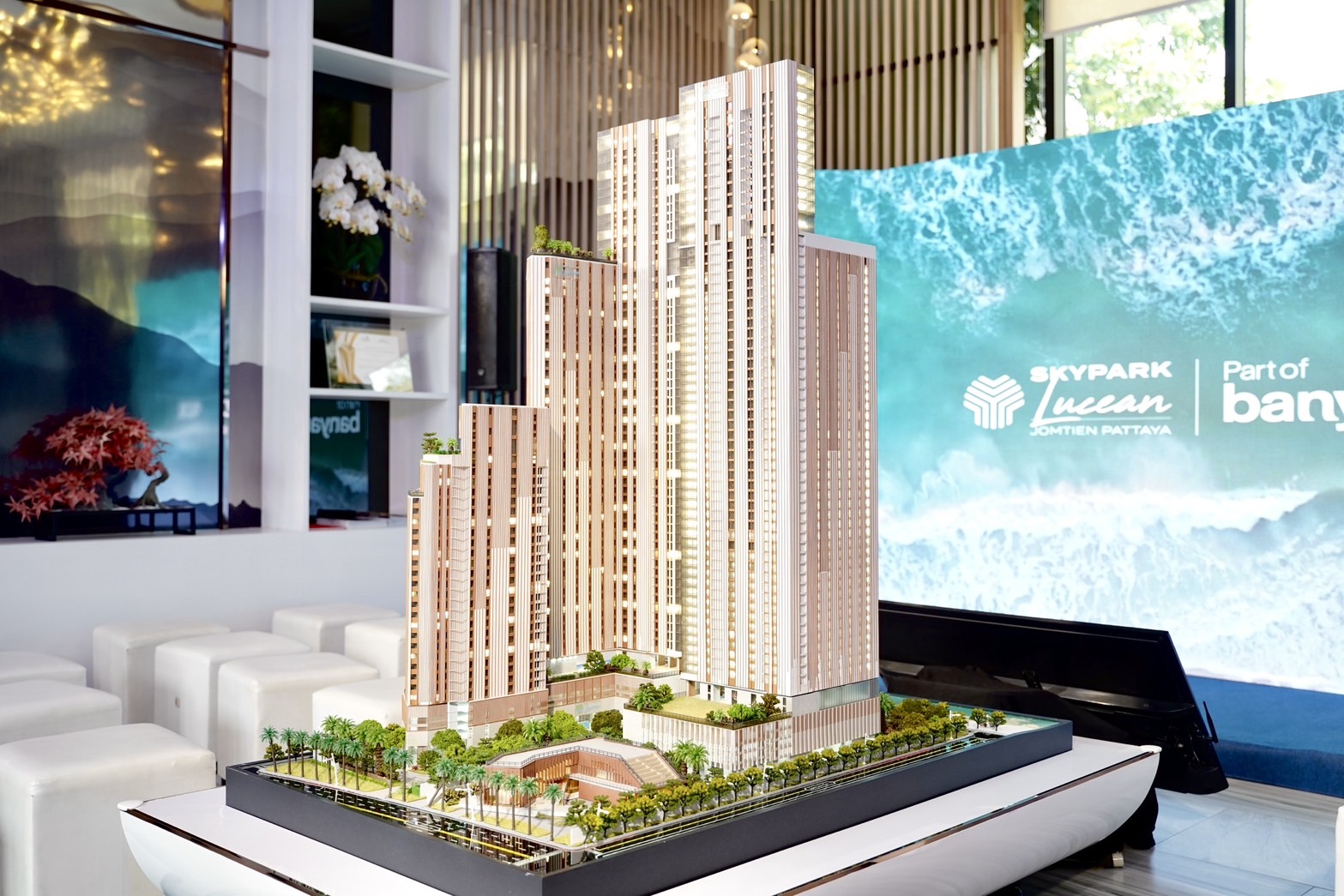 ลูนิค เรียลเอสเตท ประกาศความสำเร็จโครงการ Skypark Lucean Jomtien Pattaya  ยอดขายเฟสแรกทะลุ 42% รับดีมานด์ Branded Residence แกร่ง!  ดัน “หาดจอมเทียน” สู่ “ลักชัวรีเดสติเนชันระดับโลก”