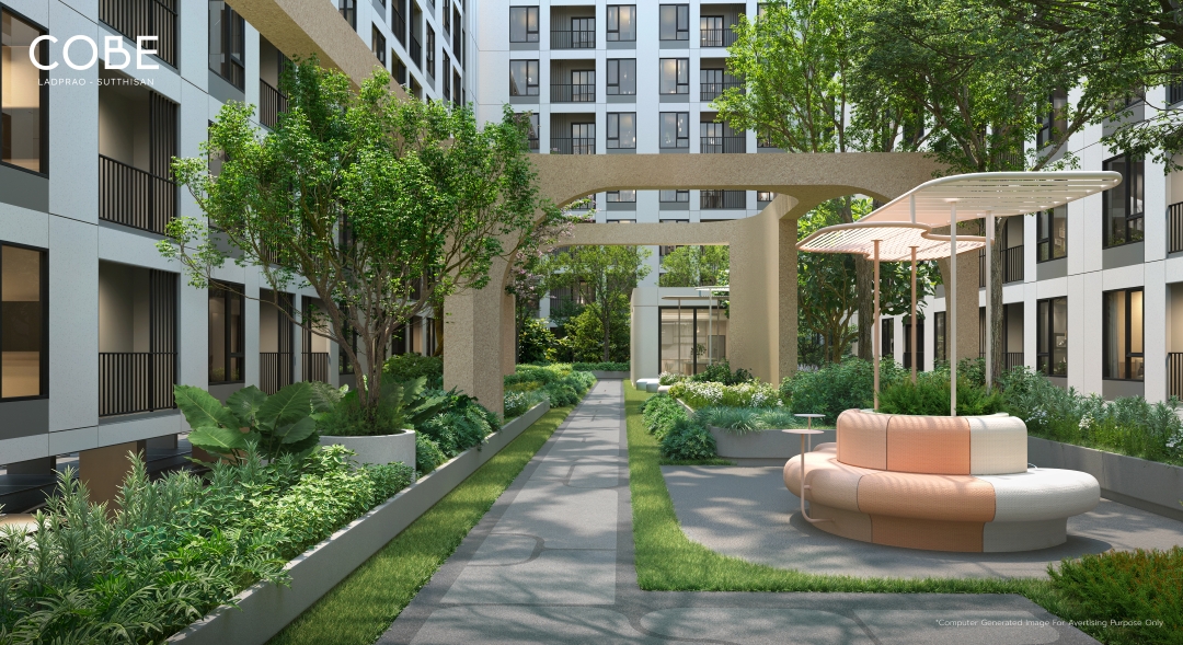 COBE ลาดพร้าว-สุทธิสาร จาก SC Asset ที่เป็นมากกว่าคอนโด แต่เป็น Community ที่ตอบโจทย์ไลฟ์สไตล์ New Gen บนทำเลเชื่อมต่อ New CBD แต่งครบ เริ่มเพียง 2 ล้านบาท*