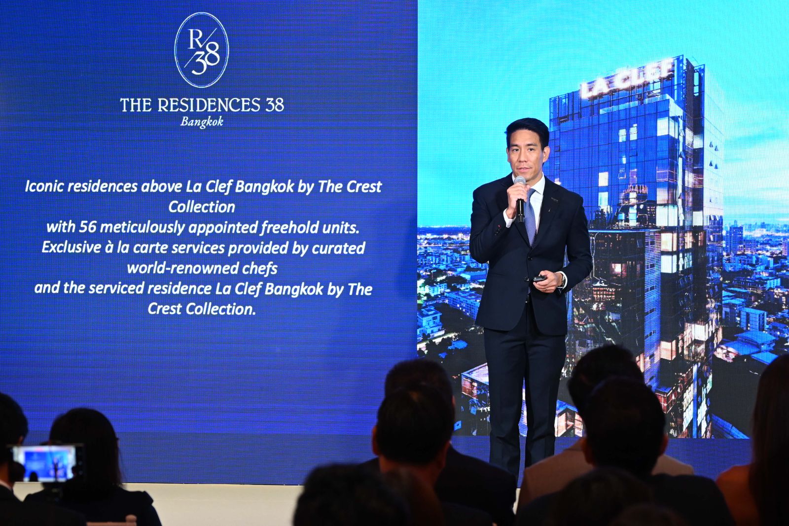 แรบบิท โฮลดิ้งส์ ในกลุ่ม บีทีเอส กรุ๊ปฯ ผนึกอนันดาฯ เผยโฉม THE RESIDENCES 38 คอนโดอัลตร้าลักชัวรี ชูไฮไลต์สร้าง Fine Dining Private Kitchen ในโครงการครั้งแรก พร้อมเปิดตัว La Clef Bangkok by The Crest Collection ลักชัวรีเซอร์วิสเรสซิเดนซ์  บริหารงานโดย