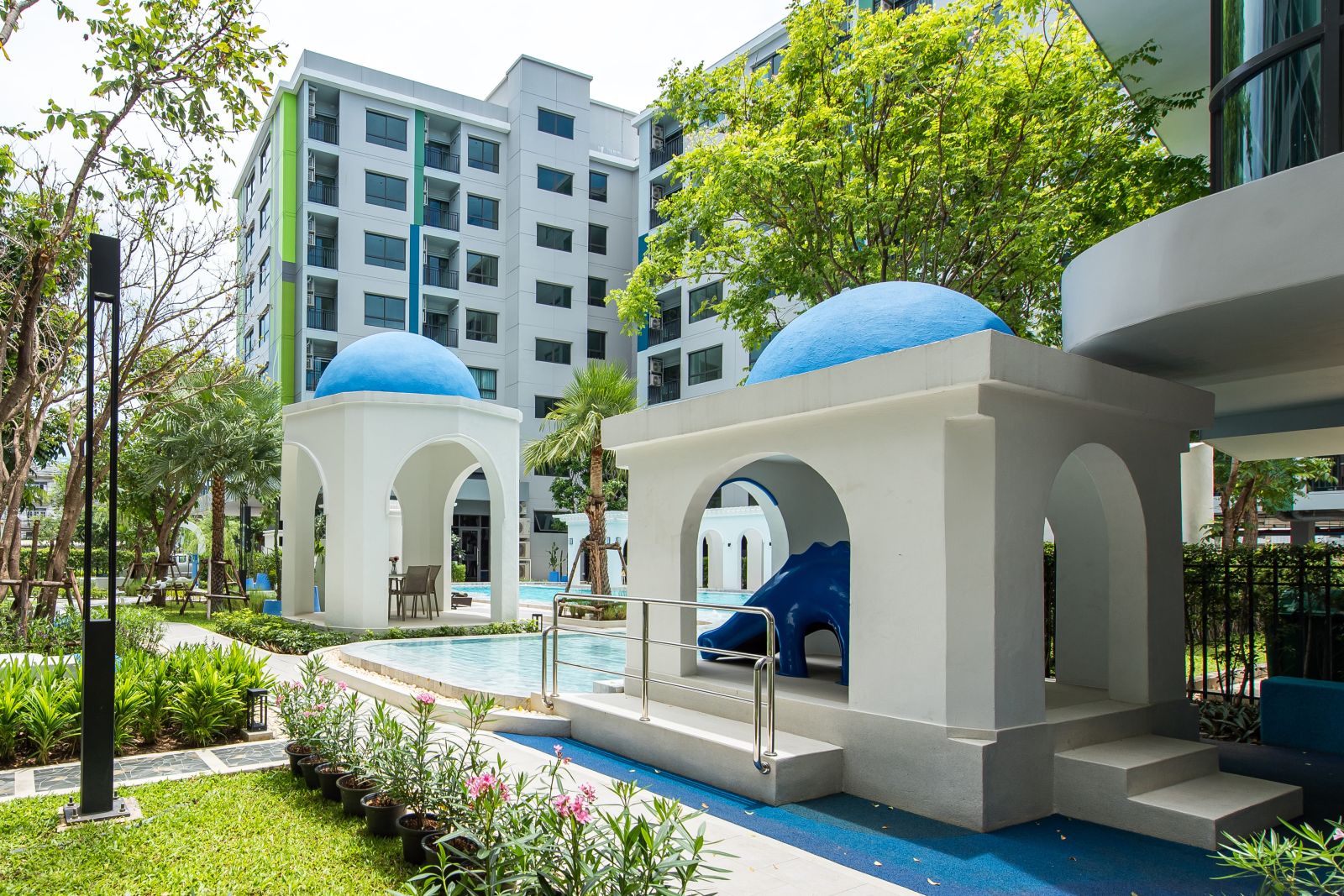“GRENE  PRIME เดอะ ซานโตรินี” คอนโดฯ ใหม่พร้อมอยู่สไตล์รีสอร์ท  ทำเลหนึ่งเดียวติดถนนสรงประภา จัดโปร! สุดคุ้มเอาใจนักลงทุน ตกแต่งครบ พร้อมผู้เช่า รับผลตอบแทน 6% ต่อปี สำหรับปีแรก*