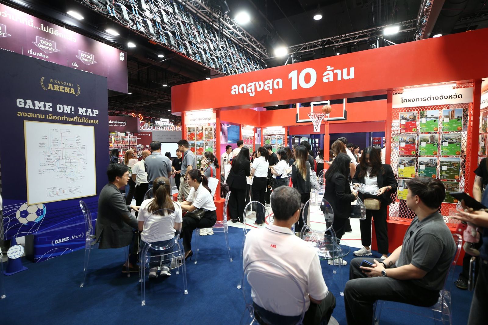 แสนสิริชวน 17 พาร์ตเนอร์ร่วมทีมเปิด SANSIRI ARENA สุดยิ่งใหญ่ในงานมหกรรมบ้านและคอนโด พร้อมส่วนลดสูงสุด 10 ล้าน* ลุ้นบินลัดฟ้าชม BIG MATCH ที่แอนด์ฟิลด์ วันนี้-2 พ.ย. 68 