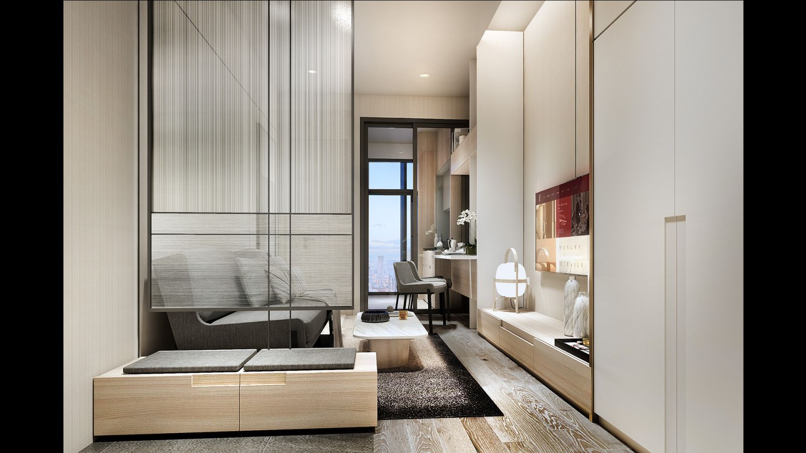 ห้องในคอนโด The FINE Bangkok Thonglor - Ekamai (เดอะ ฟายน์ แบงค็อค ทองหล่อ-เอกมัย)