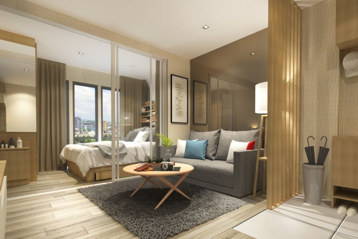 ห้องในคอนโด Moniiq Sukhumvit 64 (โมนีค สุขุมวิท 64)