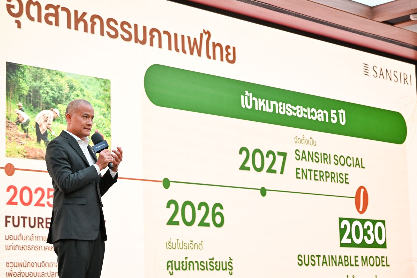 แสนสิริ เปิดตัวโปรเจ็กต์ธุรกิจเพื่อสังคม ศูนย์การเรียนรู้กาแฟพิเศษครบวงจร สร้างแรงกระเพื่อมเศรษฐกิจฐานราก ขับเคลื่อนและผลักดันสู่ Sustainable Model วิสาหกิจเพื่อสังคม