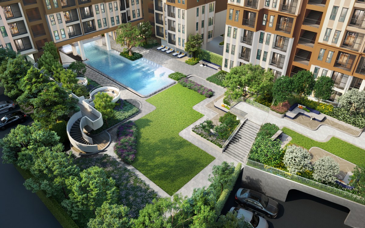 เอพี ไทยแลนด์ - มิตซูบิชิ เอสเตท เปิดตัว ASPIRE สุขุมวิท 103 คอนโดใหม่ Green Low-rise เลี้ยงสัตว์ได้ ใกล้ BTS อุดมสุข เพียง 3 นาที 1 ห้องนอนใหญ่ เริ่ม 2.59 ล้านบาท  