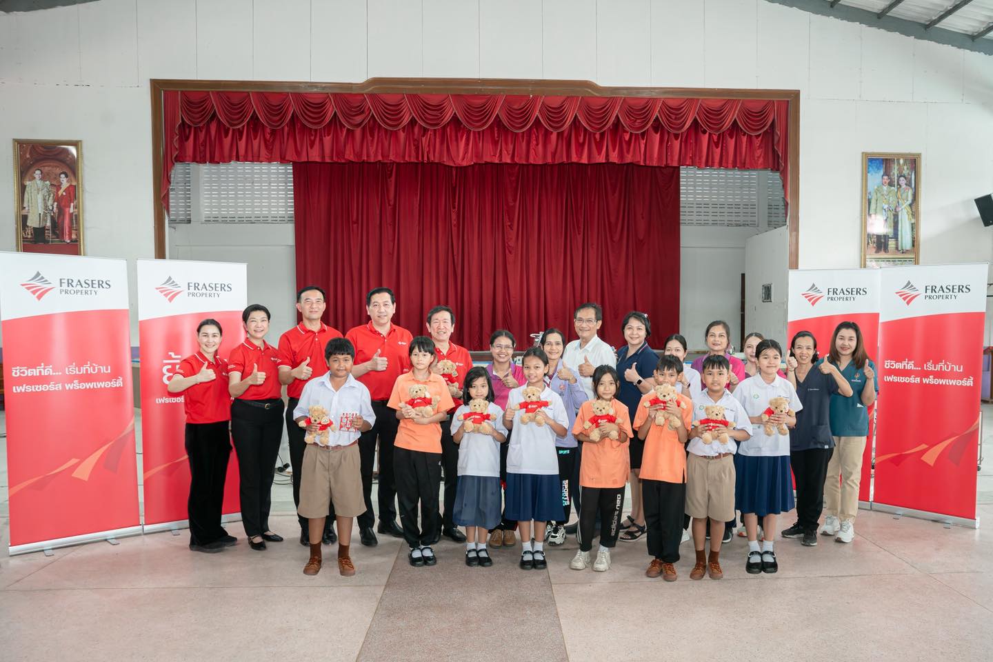 เฟรเซอร์ส พร็อพเพอร์ตี้ เดินหน้าสานต่อพันธกิจ “ยิ้มสู้” สู่พื้นที่แห่งความสุขที่สอง ณ โรงเรียนชลประทานสงเคราะห์ นครราชสีมา