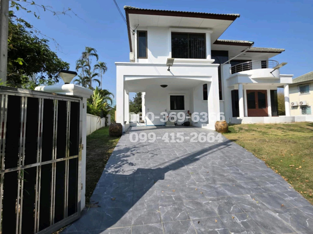 For SaleHouseRama 2, Bang Khun Thian : Selling very cheap, large detached house, first phase of project in Phanthai Norasing area.