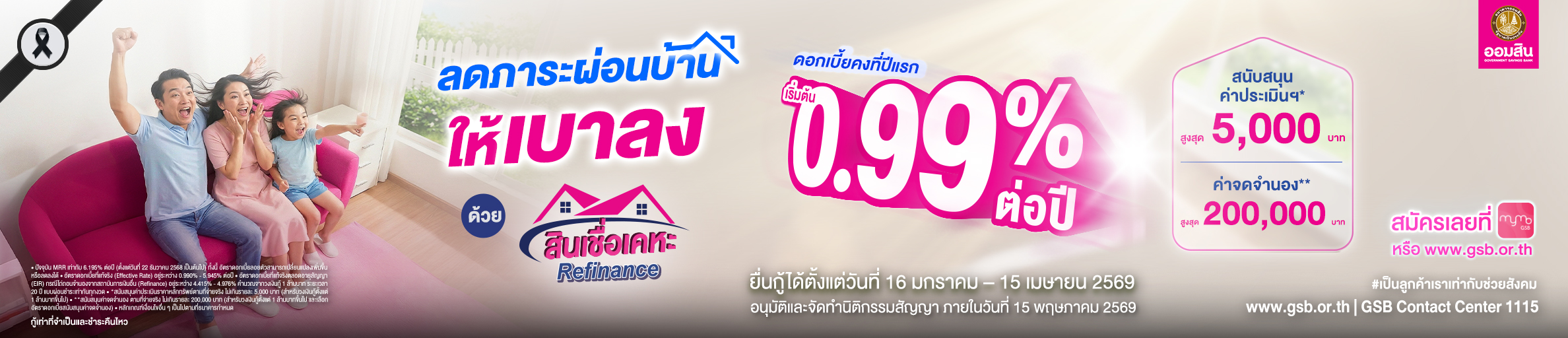 สินเชื่อเคหะ ลดภาระผ่อนบ้านให้เบาลง