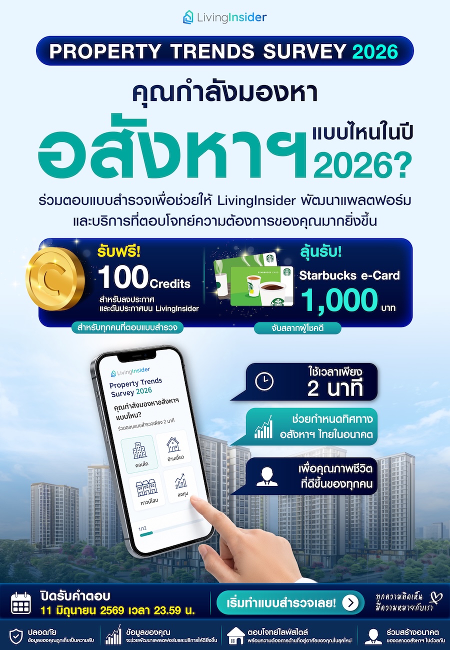 LivingInsider Property Trends Survey 2026 (TH/EN)
