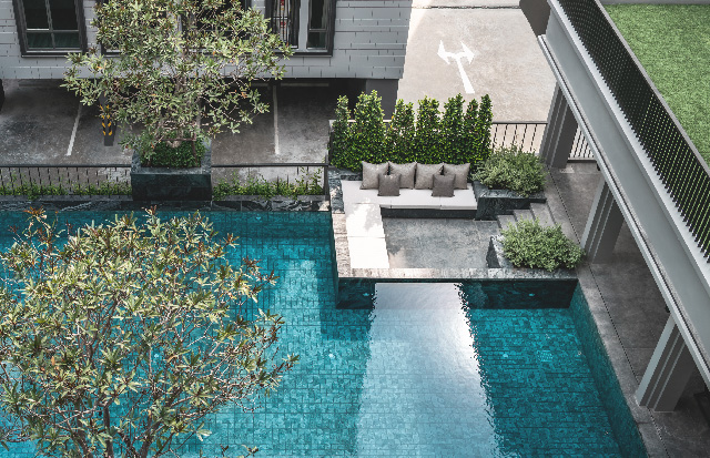 สระว่ายน้ำ โครงการ มาเอสโตร 19 รัชดา 19-วิภา (Maestro 19 Ratchada 19-Vipha)