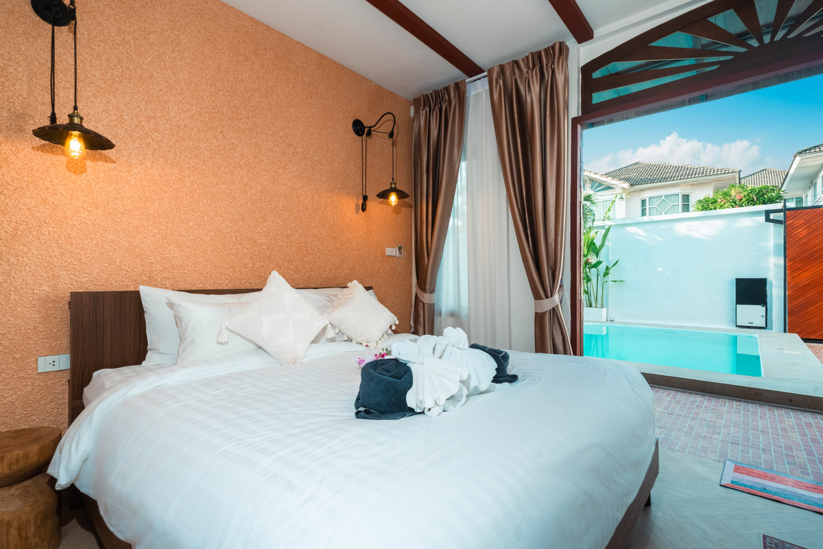 ภูเก็ต : Pool Villa 6 Bedrooms Big Pool 8*4 M. Prime Location in BangTao Phuket For Sale, Rent. Installment Payment applies.