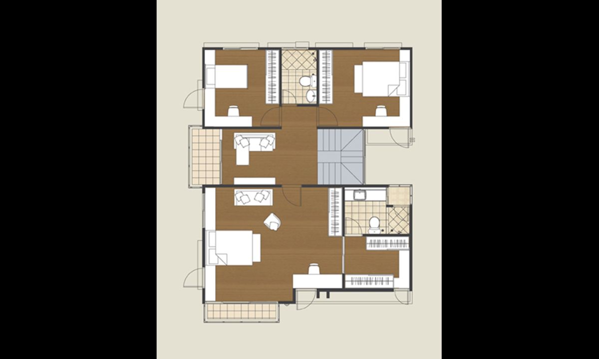 For SaleHouseLadkrabang, Suwannaphum Airport : 2 storey detached house for sale, Home Place The Park (Ring Road-Rama 9)