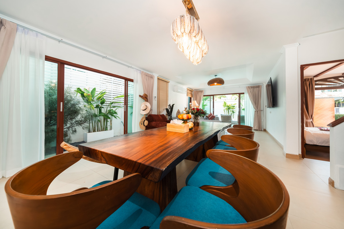 ภูเก็ต : Pool Villa 6 Bedrooms Big Pool 8*4 M. Prime Location in BangTao Phuket For Sale, Rent. Installment Payment applies.