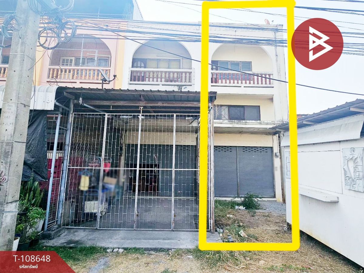 For SaleShop HouseSuphan Buri : 2 -storey commercial building for sale, area 21 sq.wah, U Thong Suphanburi