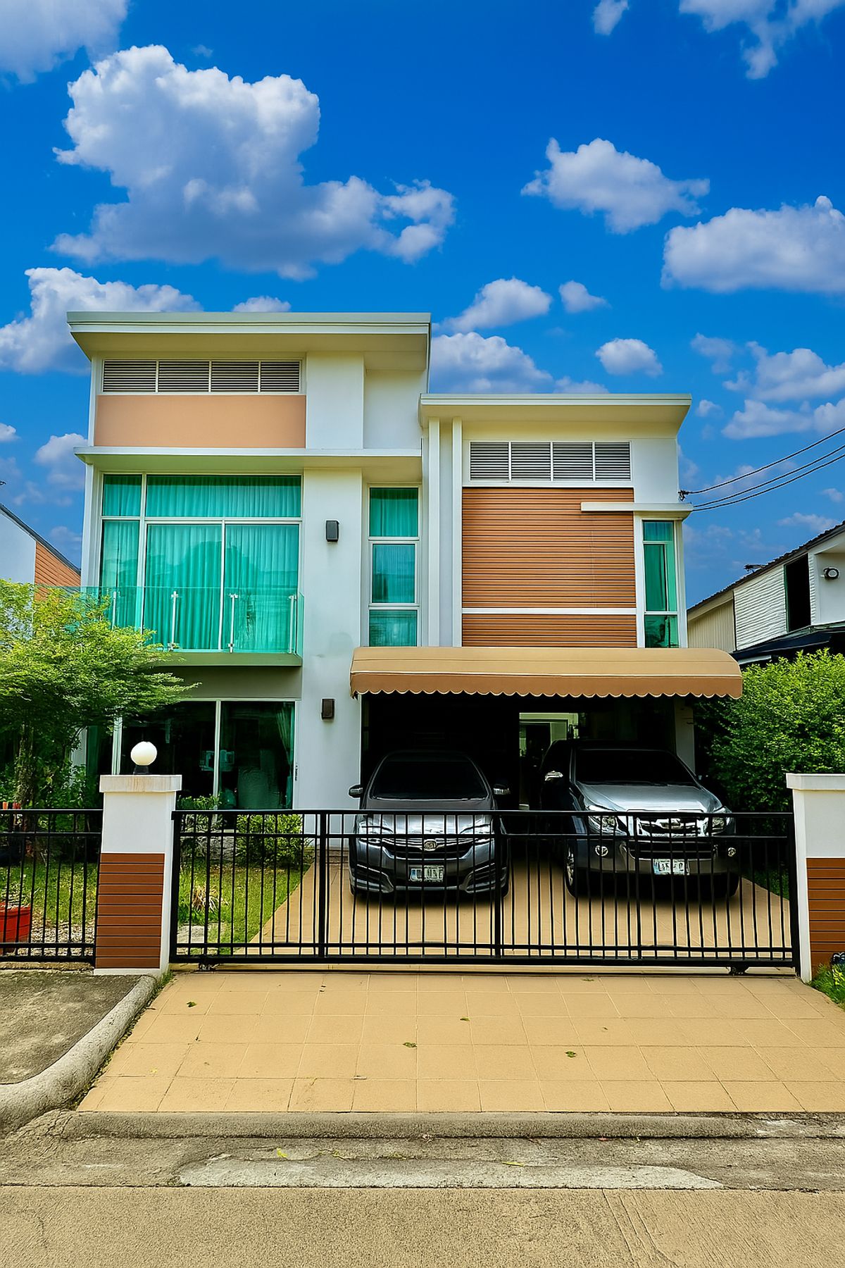 For SaleHouseLadkrabang, Suwannaphum Airport : 2 storey detached house for sale, Home Place The Park (Ring Road-Rama 9)