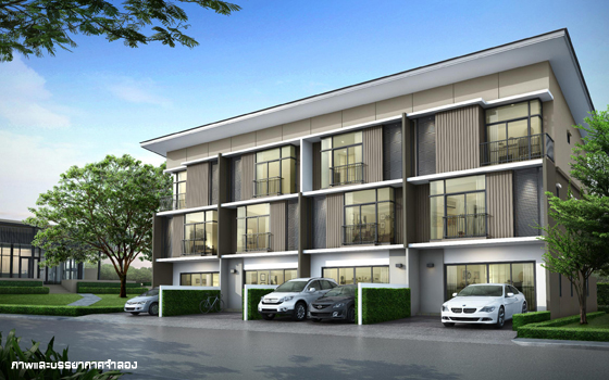 รวมประกาศ ให้เช่าทาวน์เฮ้าส์ทาวน์โฮม พฤกษาวิลล์ 60/3 ลาดกระบัง