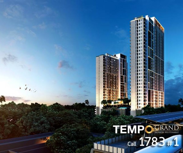 property listing  เดอะ เทมโป้ แกรนด์ สาทร - วุฒากาศ