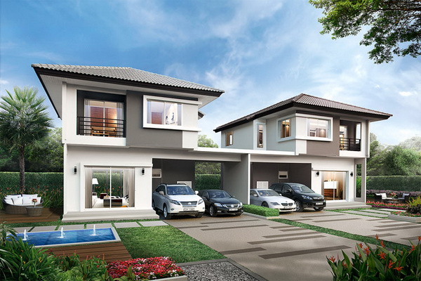 รวมประกาศ ขายบ้านบ้านเดี่ยวบ้านมือสอง คาซ่า วิลล์ วัชรพล - เพิ่มสิน