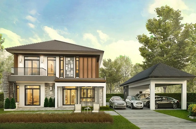 รวมประกาศ ให้เช่าบ้านบ้านเดี่ยวบ้านมือสอง เอชเคป ซีรีน บางนา - วงเเหวน