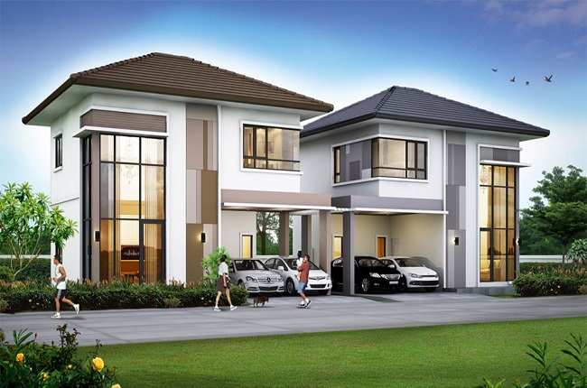 รวมประกาศ ขาย ให้เช่า เซ้งบ้านแฝด เดอะ กรีนเนอร์รี่ ครีเอ ปิ่นเกล้า - สาย 4