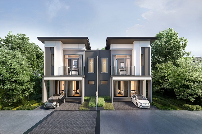 รวมประกาศ ขายบ้านบ้านเดี่ยวบ้านมือสอง เลค ซีรีน พระราม 2