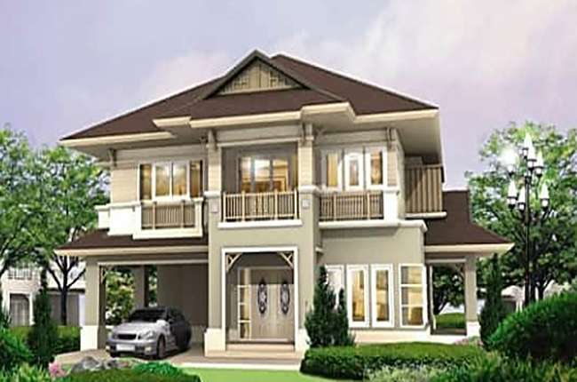รวมประกาศ ขายบ้านบ้านเดี่ยวบ้านมือสอง แกรนด์มณีรินทร์ สามมุข - บางแสน