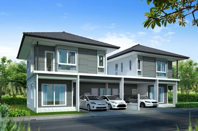 รวมประกาศ ขายบ้านแฝด กรูฟวิลล์ รามอินทรา