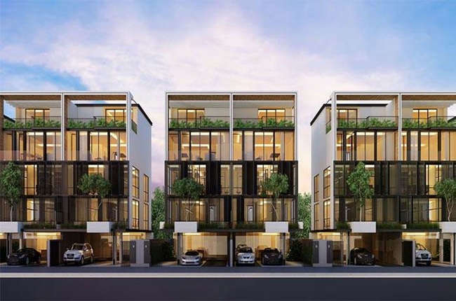 รวมประกาศ ขายบ้านแฝด ดิ เอเลเมนท์ พระราม 9