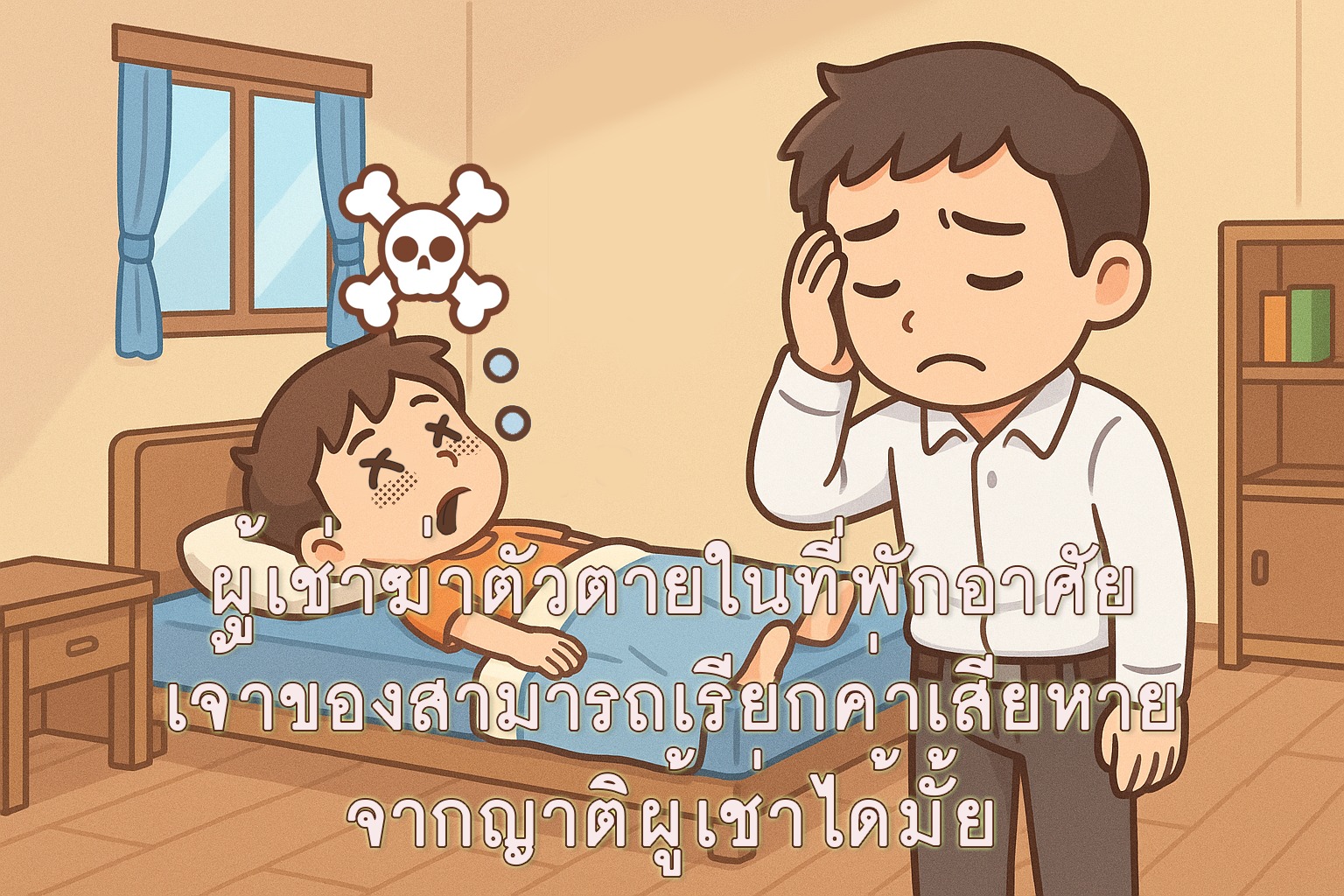 ผู้เช่าเสียชีวิตในทรัพย์สิน: เจ้าของบ้านมีสิทธิเรียกร้องอะไรได้บ้าง?