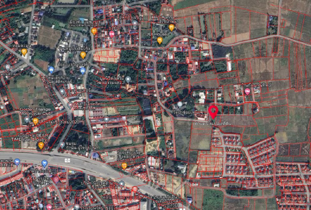 ขายที่ดินเชียงใหม่ : 🎨 ขายด่วน !!! ที่ดินถมแล้ว 100 ตร.ว อำเภอเมืองเชียงใหม่ ใกล้วัดป่าข่อยเหนือ ตำบลสันผีเสื้อ โฉนดครุฑแดง พร้อมโอนทันที !!!