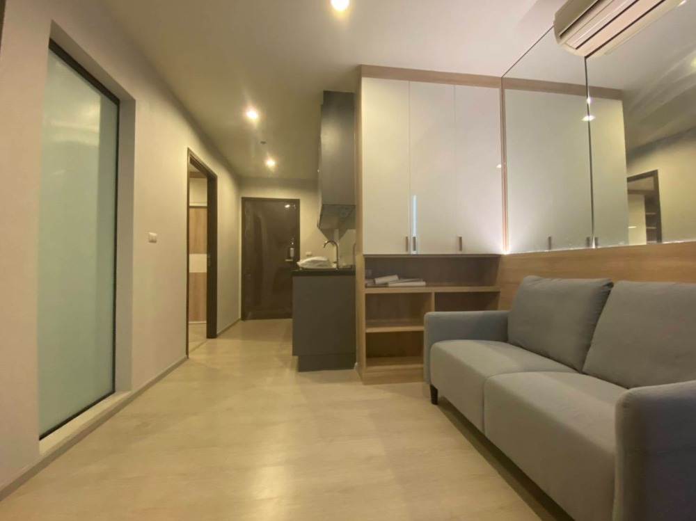 For RentCondoRama9, Petchburi, RCA : Rhythm Asoke for rent, size 41 sq.m. (one bed plus 1), corner room, 24th floor