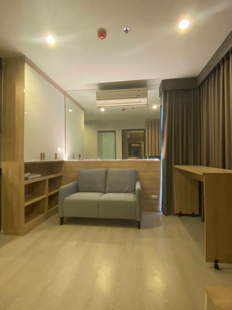 For RentCondoRama9, Petchburi, RCA : Rhythm Asoke for rent, size 41 sq.m. (one bed plus 1), corner room, 24th floor
