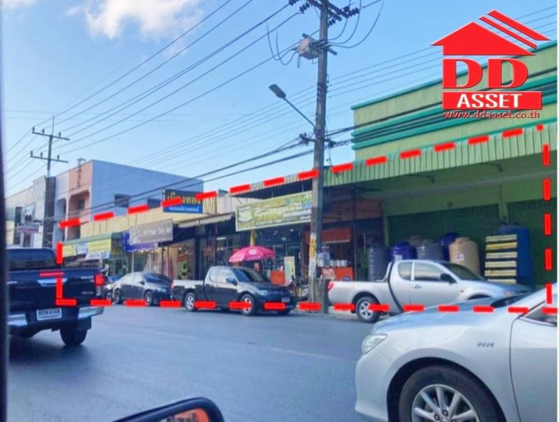 For SaleLandNakhon Si Thammarat : Beautiful plot of land for sale, next to Phatthanakan Khu Kwang Road, Mueang District, Nakhon Si Thammarat Province. In the heart of the business district, near Muang Thong, opposite McDonald's