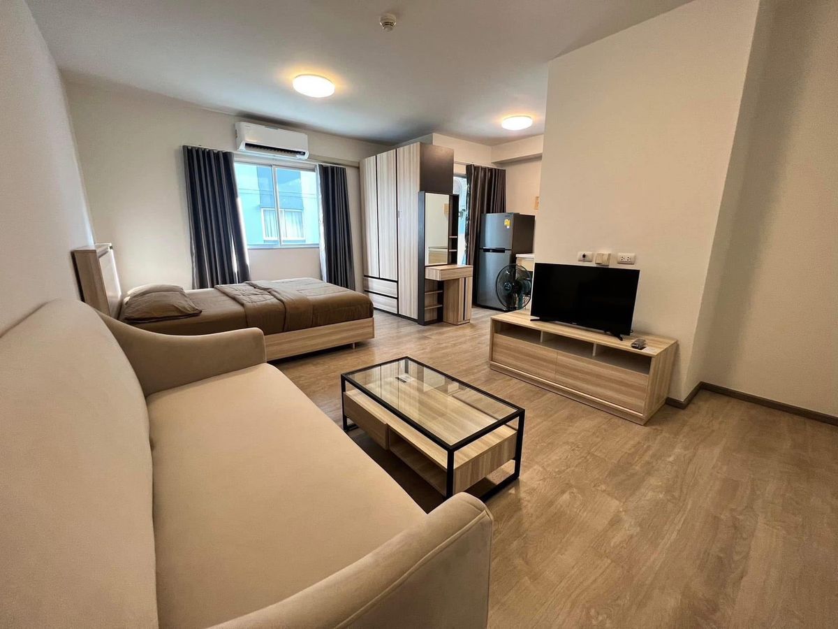 🔥Pun #ThePoint  Rangsit Khlong 6 for rent, beautiful condo, room facing north, near RMUTT. Loading...