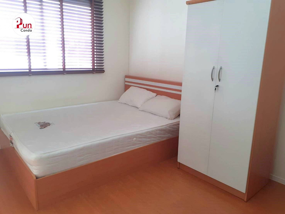 For RentCondoPathum Thani,Rangsit, Thammasat : Room for rent, Lumpini Rangsit, with air-conditioner, curtain, water heater Ready to move in