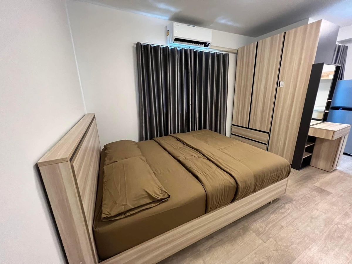 🔥Pun #ThePoint  Rangsit Khlong 6 for rent, beautiful condo, room facing north, near RMUTT. Loading...