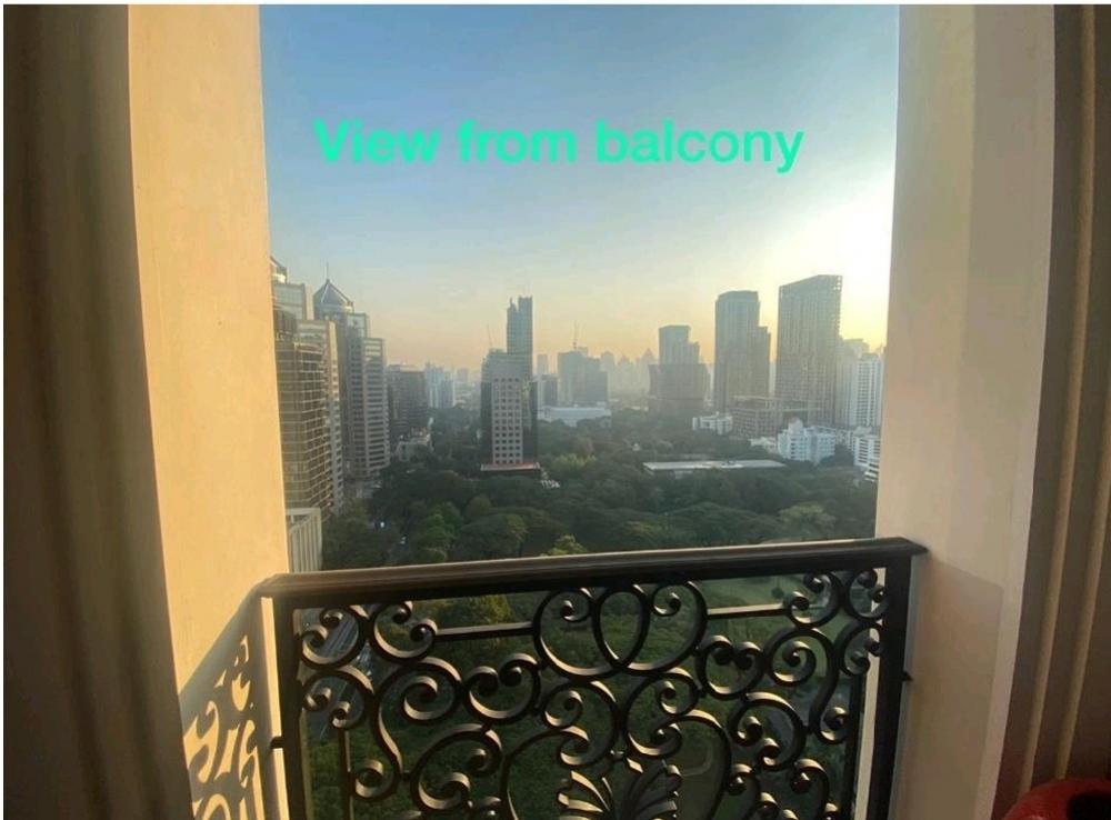 ขายคอนโดวิทยุ ชิดลม หลังสวน : 98 wireless For Sale (Garden view)2 bed room120 sqm.