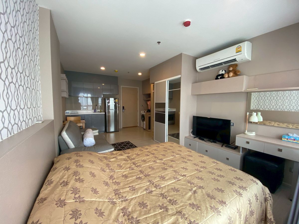 ให้เช่าคอนโดพระราม 9 เพชรบุรีตัดใหม่ RCA : Rhythm Asoke 2  🔥 Studio เฟอร์นิเจอร์ เครื่องใช้ไฟฟ้าครบ 📞 Line:@pukkhome (with @ )