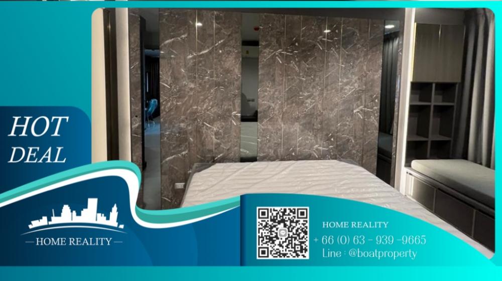 ให้เช่าคอนโดลาดพร้าว เซ็นทรัลลาดพร้าว : ใครชอบวิวเวอร์ๆพลาดไม่ได้ For Rent📍2Bed conner unit 🛁Life Ladprao✨0639399665Type 2Bed 1Bath