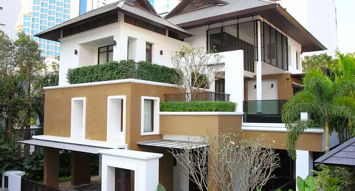 ให้เช่าบ้านสุขุมวิท อโศก ทองหล่อ : House for Rent⭐Luxury Pool Villa⭐4 Bedroom⭐Sukhumvit