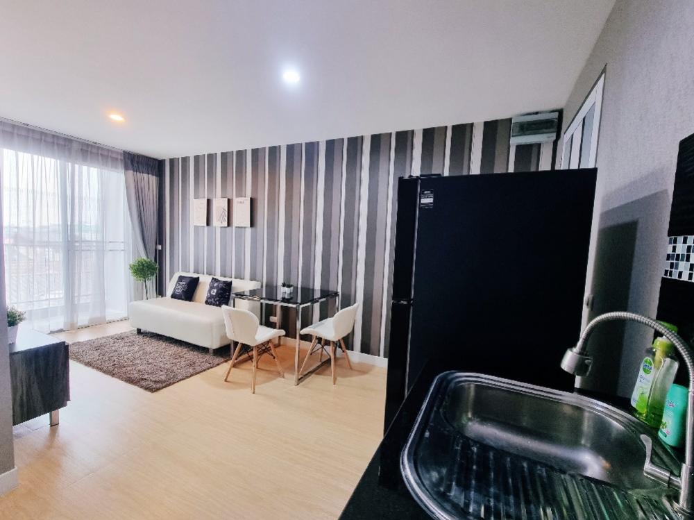 ขายคอนโดบางนา แบริ่ง ลาซาล : ขายพร้อมผู้เช่า!! คอนโด Voque place ใกล้รถไฟฟ้าแบริ่ง เพียง 350 เมตรจากรถไฟฟ้า ชั้น7 วิวเมือง ไม่บล๊อควิว ขนาด 33.76 ตร.ม. (ต่อรองราคาได้)