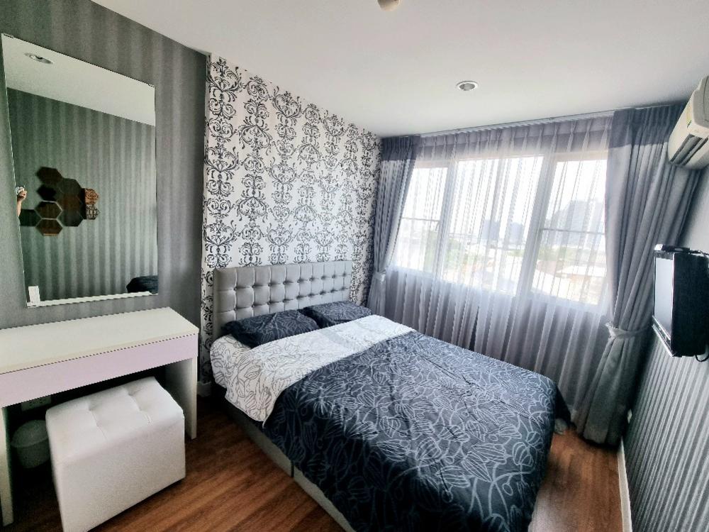 ขายคอนโดบางนา แบริ่ง ลาซาล : ขายพร้อมผู้เช่า!! คอนโด Voque place ใกล้รถไฟฟ้าแบริ่ง เพียง 350 เมตรจากรถไฟฟ้า ชั้น7 วิวเมือง ไม่บล๊อควิว ขนาด 33.76 ตร.ม. (ต่อรองราคาได้)