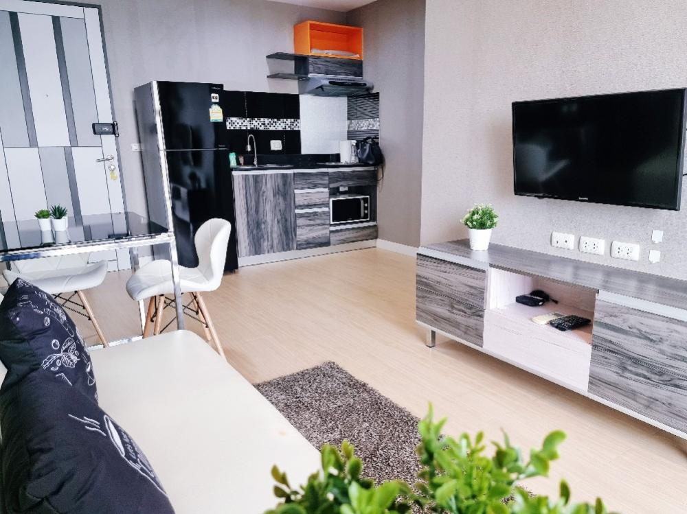 ขายคอนโดบางนา แบริ่ง ลาซาล : ขายพร้อมผู้เช่า!! คอนโด Voque place ใกล้รถไฟฟ้าแบริ่ง เพียง 350 เมตรจากรถไฟฟ้า ชั้น7 วิวเมือง ไม่บล๊อควิว ขนาด 33.76 ตร.ม. (ต่อรองราคาได้)