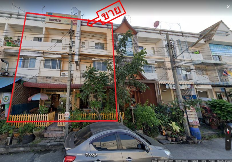 For SaleShop HouseSamut Prakan,Samrong : For SALE Commercial Building 3 Storeys 3Bed 3Bath 38.2sq.wah FREE Transfer Next to Lotus City Park Bang Phli