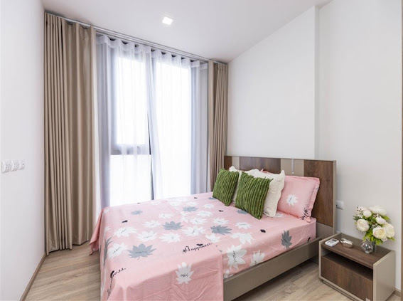 ให้เช่าคอนโดพระราม 9 เพชรบุรีตัดใหม่ RCA : for rent The Base garden rama 9 1 bed special deal high floor ❤️