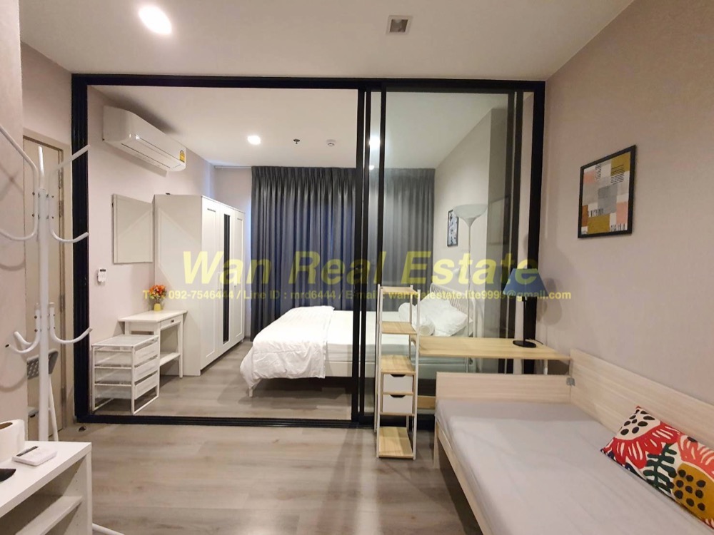 ให้เช่าคอนโดรัตนาธิเบศร์ สนามบินน้ำ พระนั่งเกล้า : ให้เช่าคอนโด politan Rive ชั้น 22 -ขนาด 25 ตร.ม. ตกแต่งสวยราคาถูก ส่วนกลางรืมแม่น้ำ