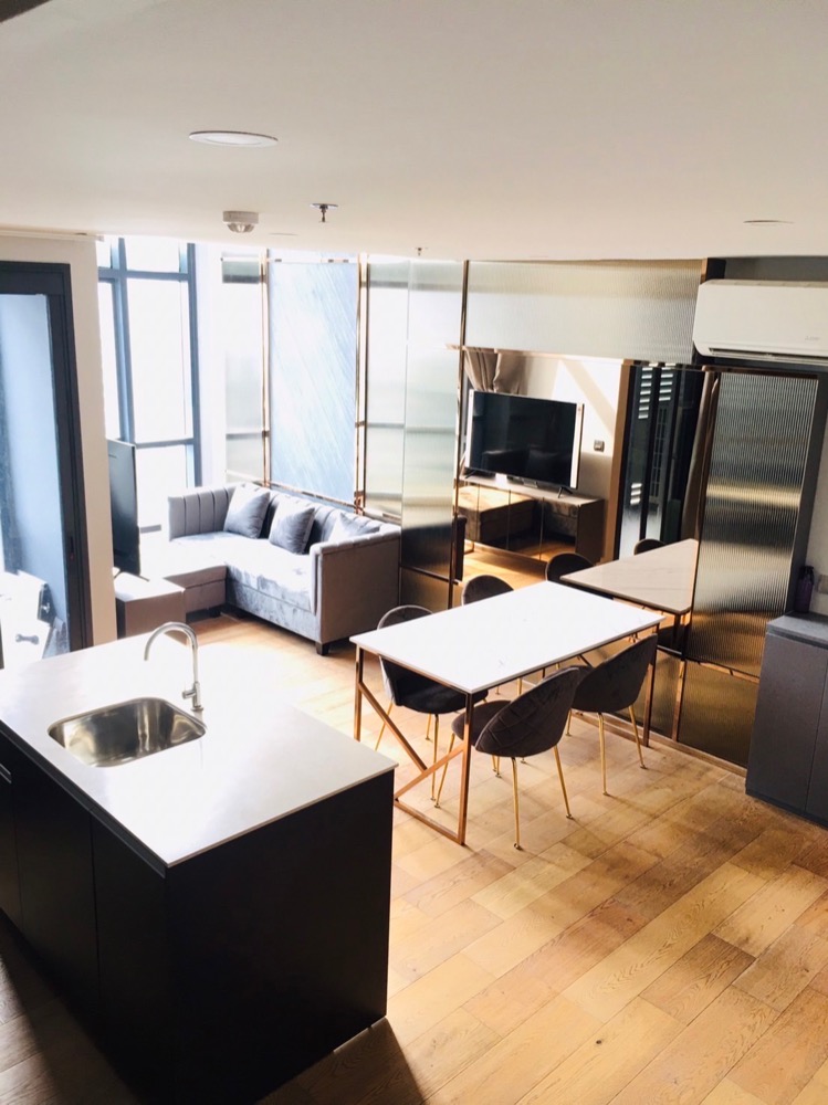 ให้เช่าคอนโดราชเทวี พญาไท : for rent Q chidlom 1 bed Duplex 🌈 Special deal !!