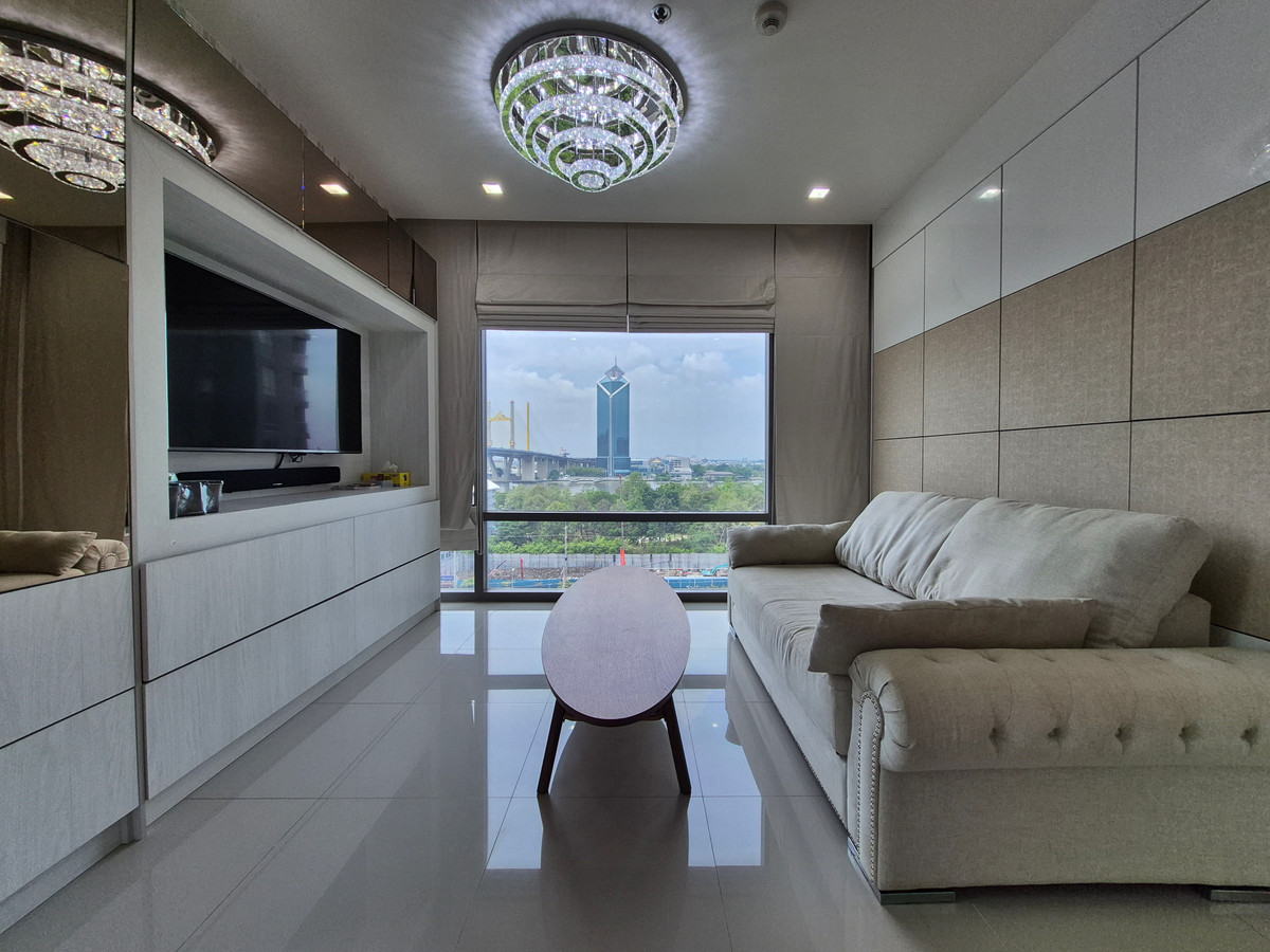 For RentCondoRama3 (Riverside),Satupadit : Room for Rent⭐StarView Rama 3⭐Luxury Condo 2 Bedroom⭐River View⭐78 Sq.m⭐Rama 3 rd.